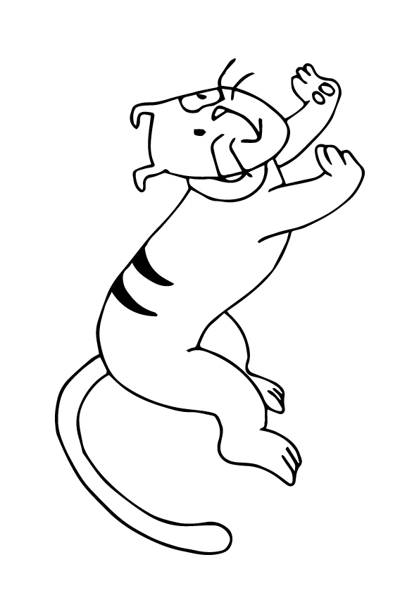 Plansa de colorat cu Caillou 53 49